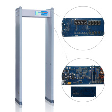 Aeroportos / Portos de segurança Detector de metais portátil de segurança de alta precisão